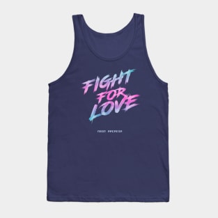 Neon Arcadia Fight For Love Shift Tank Top